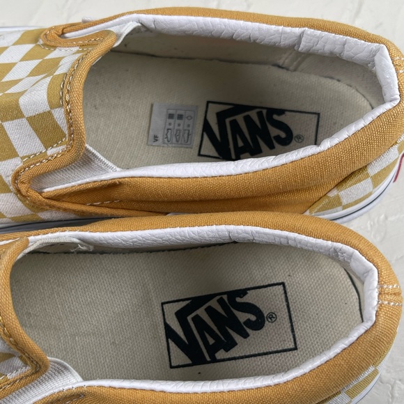 *Vans Unisex Checkerboard Classic Slip- On Canvas Shoes Sz 7 - Picture 15 of 16